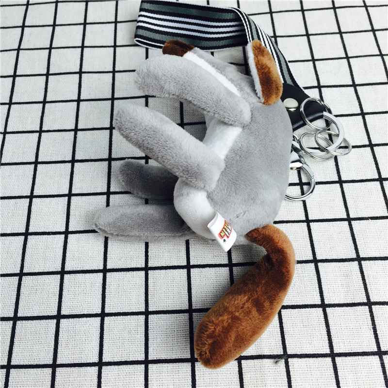 The small fox Plush Doll Keychain bag pendant Pendant3