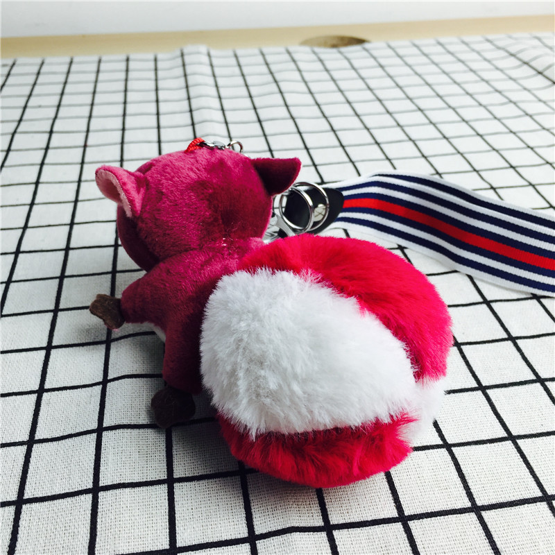 The little squirrel Plush Doll Keychain bag pendant Pendant3