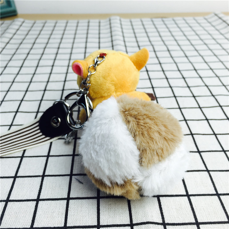 The little squirrel Plush Doll Keychain bag pendant Pendant3