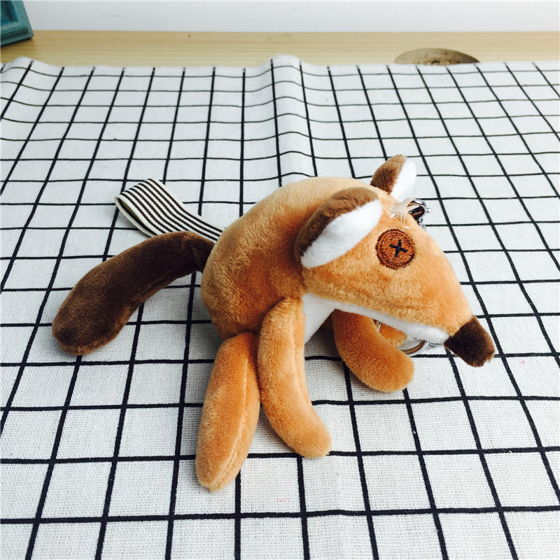 The small fox Plush Doll Keychain bag pendant Pendant1