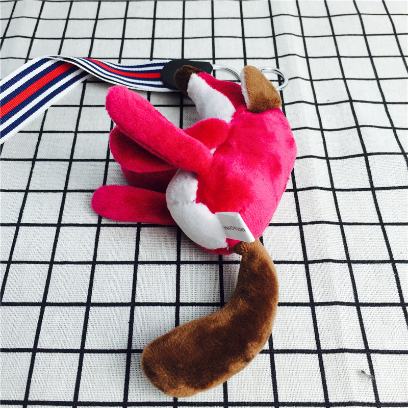 The small fox Plush Doll Keychain bag pendant Pendant3