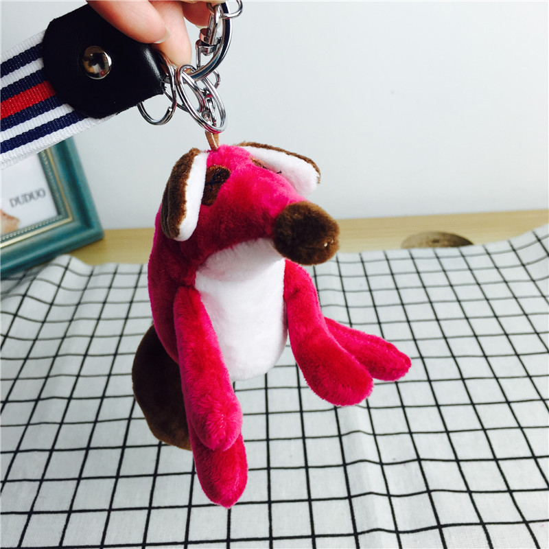 The small fox Plush Doll Keychain bag pendant Pendant4