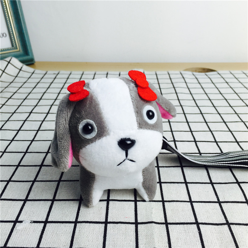 The dog plush doll Keychain bag pendant Pendant1