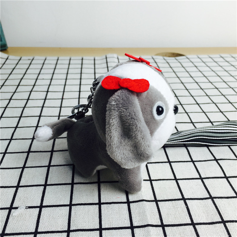 The dog plush doll Keychain bag pendant Pendant2