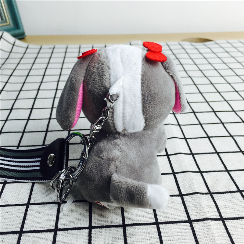 The dog plush doll Keychain bag pendant Pendant3