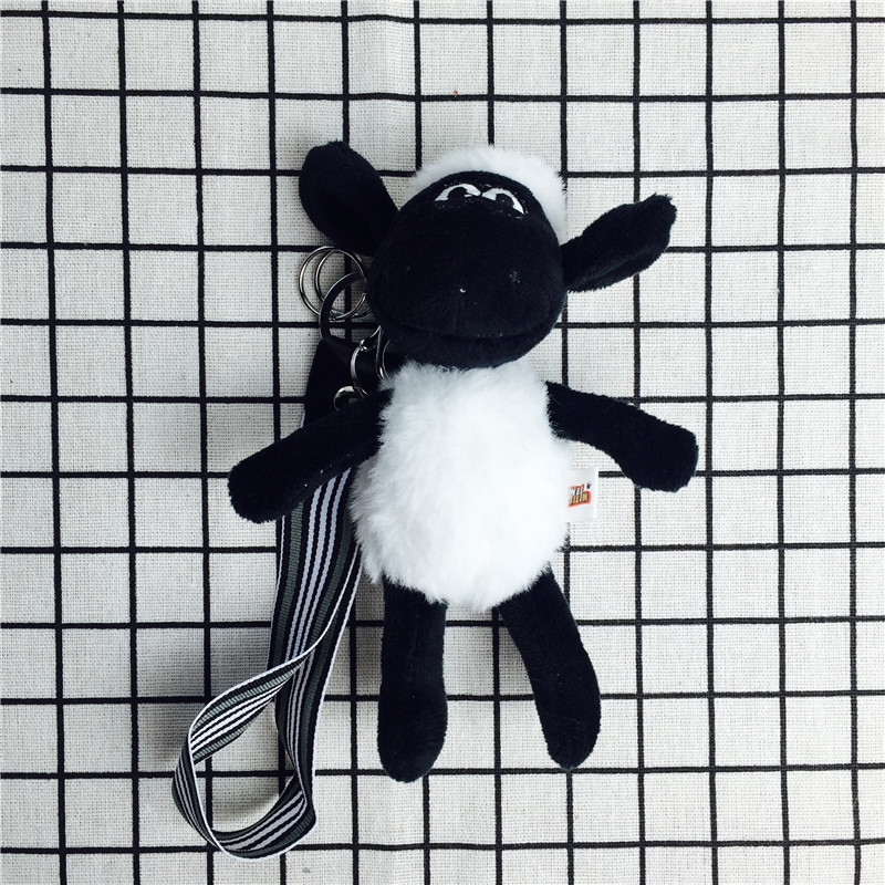 Sheep plush doll Keychain bag pendant Pendant1