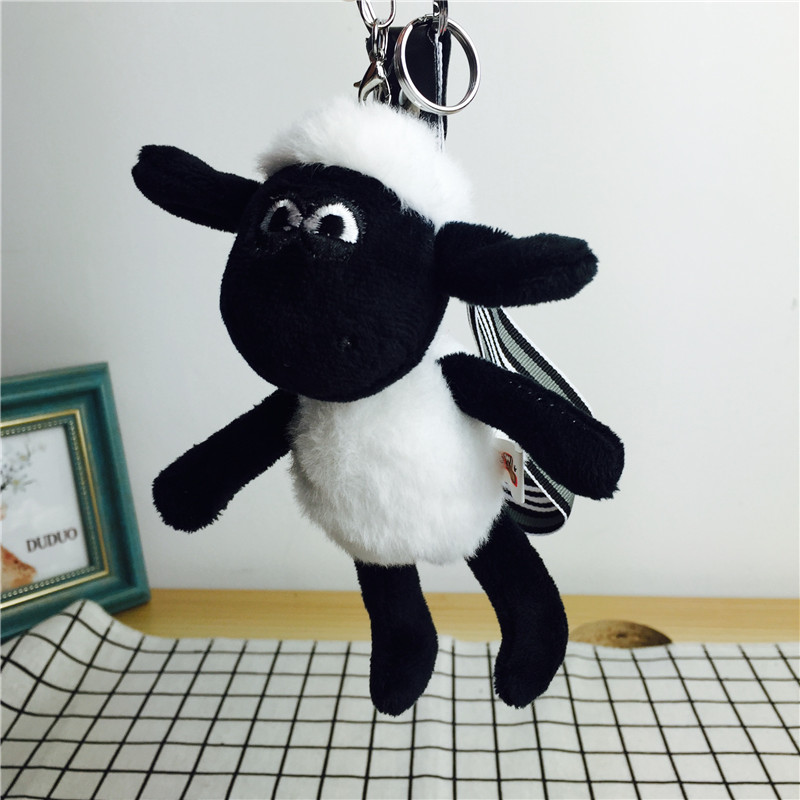 Sheep plush doll Keychain bag pendant Pendant4