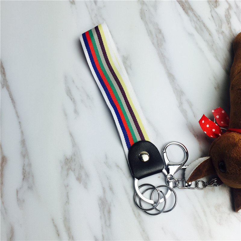 Kangaroo Keychain hanging bag chocolate small plush jewelry ornaments5