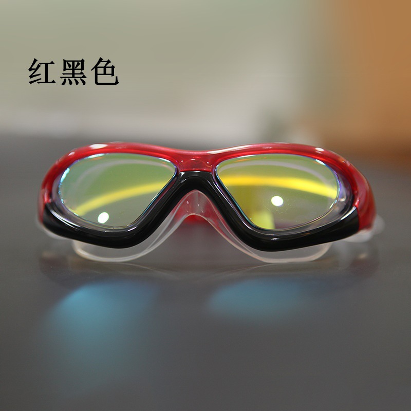 Adult Swim Goggles high-grade color HD anti fog anti UV goggles plating3