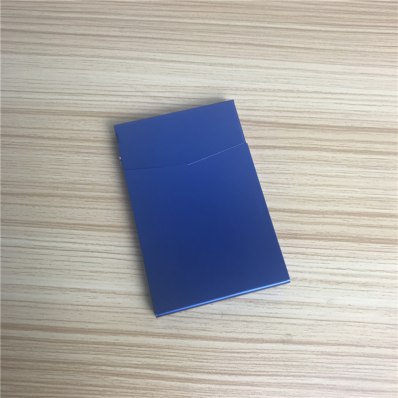 Blue creative thin cigarette box cigarettes with portable men's cigarette boxes1