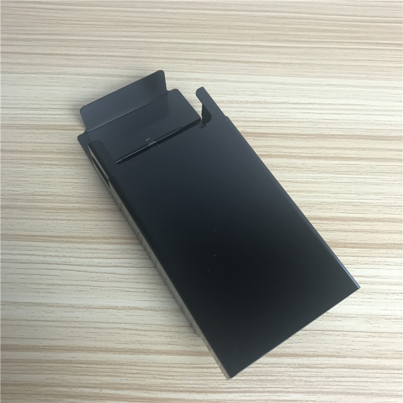 Black creative thin cigarette box cigarettes with portable men's cigarette box2