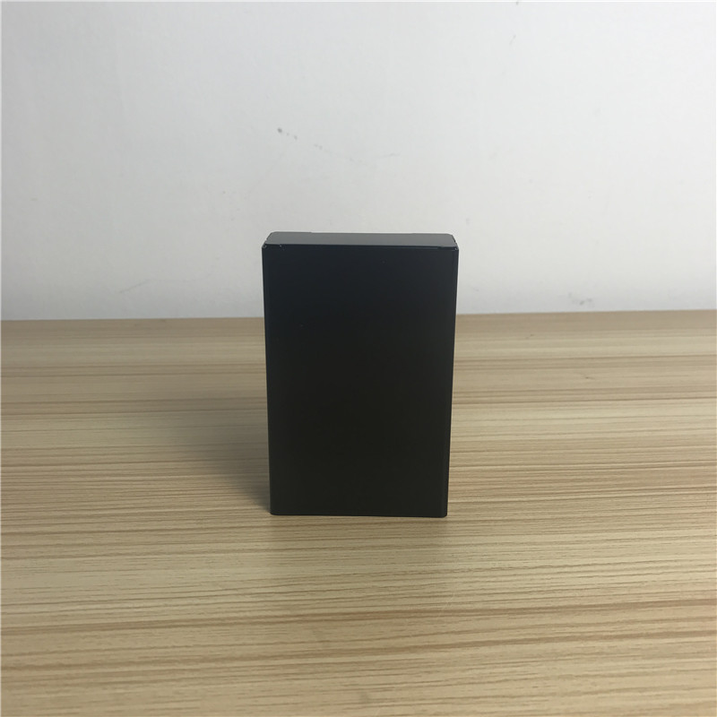 Black creative thin cigarette box cigarettes with portable men's cigarette box4