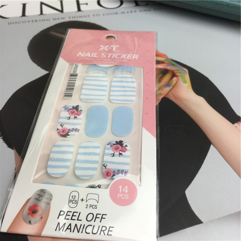 3D nail sticker waterproof durable pregnant women can be environmentally friendly3