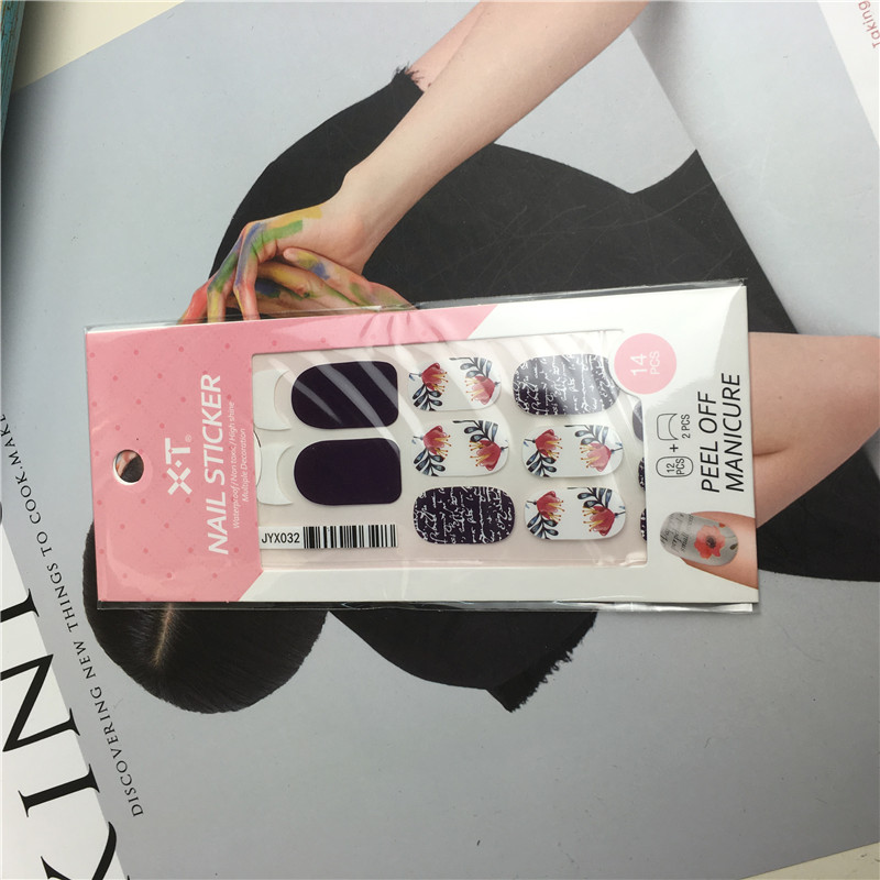 3D nail sticker waterproof durable pregnant women can be environmentally friendly1