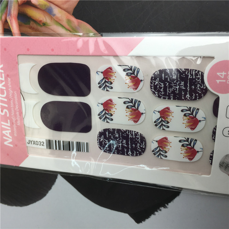 3D nail sticker waterproof durable pregnant women can be environmentally friendly3