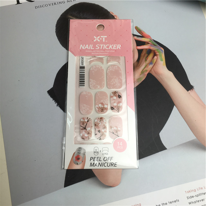 3D nail sticker waterproof durable pregnant women can be environmentally friendly2