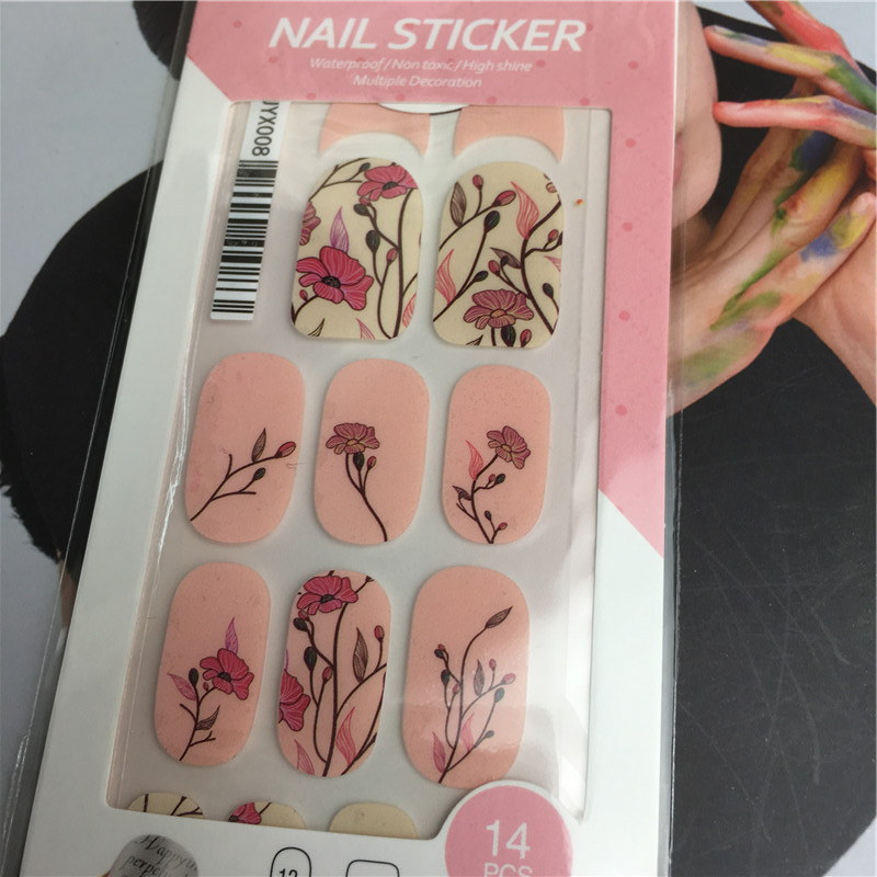 3D nail sticker waterproof durable pregnant women can be environmentally friendly5