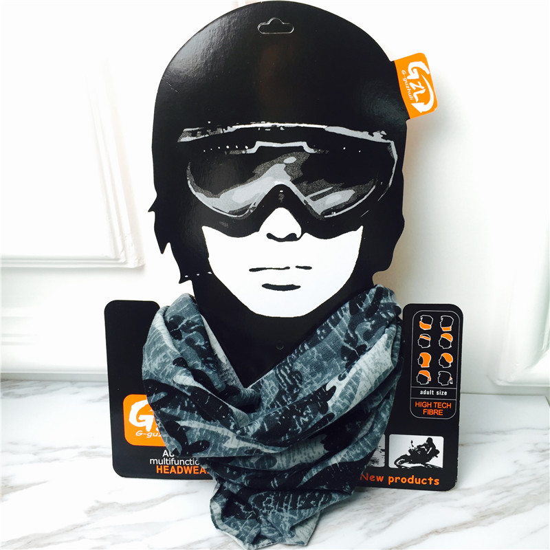 Camouflage hood outdoor seamless scarf scarf collar riding variety magic mask masks wind caps1