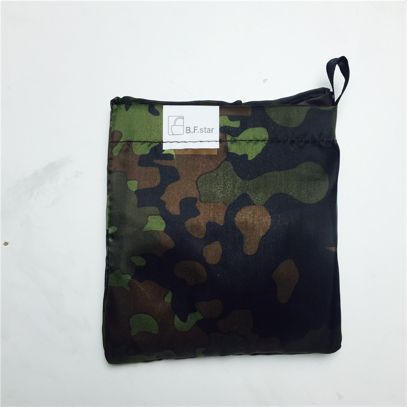 Folding shopping bags fashion bags to buy Caibao high-capacity portable bag trumpet1