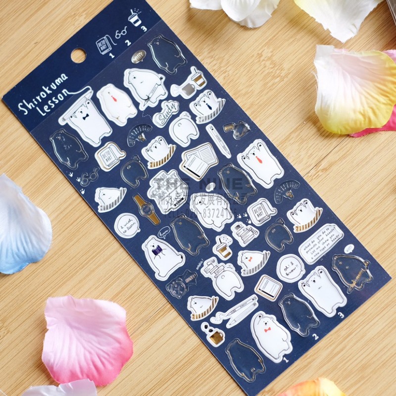 The popular Japanese girl manual DIY Japanese crystal epoxy stickers...4