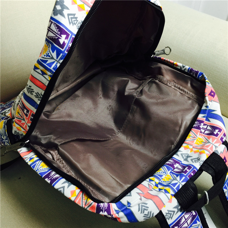 Printed backpack Korean shoulder bag women school wind lovely schoolbag5