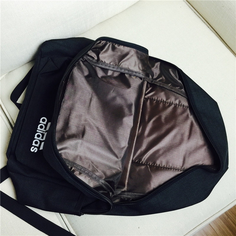 Minimalist shoulder bag big capacity Travel Backpack academy wind computer bag Leisure Bag Black Canvas4
