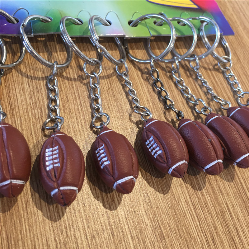 Rugby shaped key button 12 sets of PU5