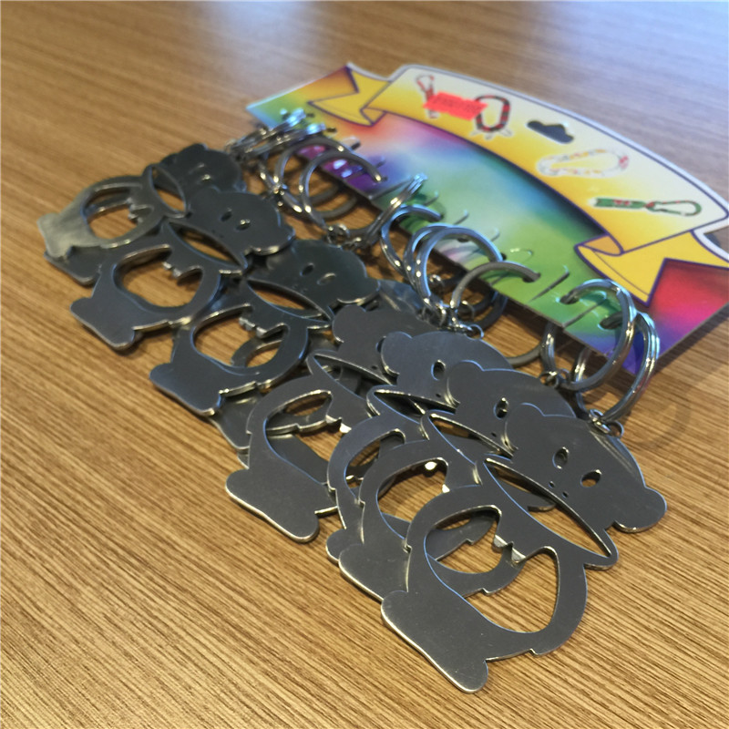 Big mouth monkey shape key buckle 12 sets of alloy2