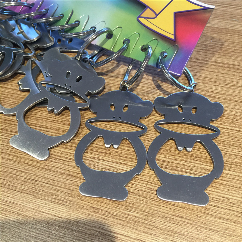 Big mouth monkey shape key buckle 12 sets of alloy4