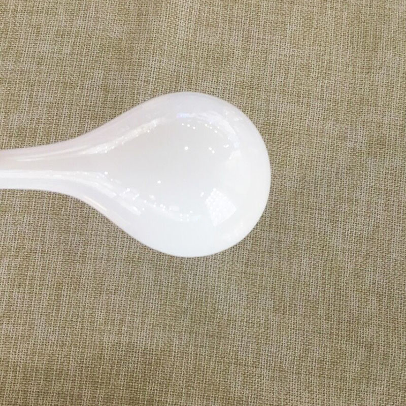 Proud of ceramic grade Bone China gold spoon to eat soup2
