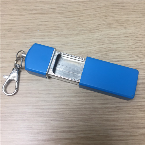 Blue rectangular portable ashtray ashtray, creative environmental protection Pocket Mini Mini ashtray3