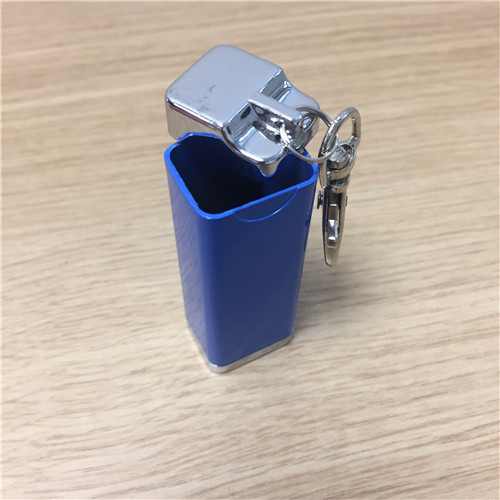 Blue square flip over portable ashtray ashtray creative environmental Pocket Mini Mini ashtray3