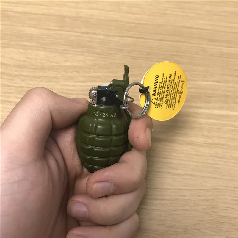 Hand grenade modeling creative personality windshield lighters creative gift3