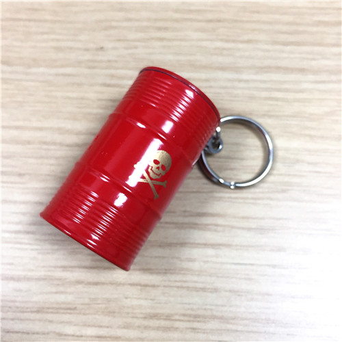 Mini paint bucket red creative personality windshield fire lighter creative gift2