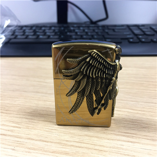 Golden wind fire lighters lighters cool creative personality creative gift2