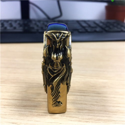Golden wind fire lighters lighters cool creative personality creative gift3