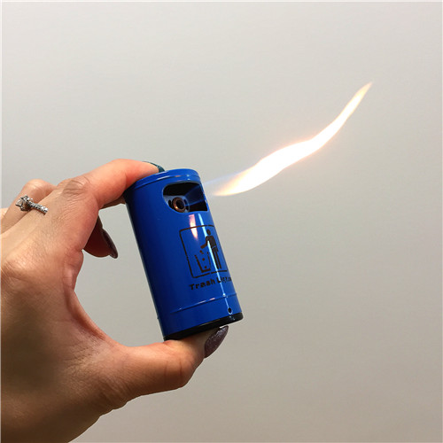 Trash can modeling blue lighter creative personality windshield fire lighter creative gift3