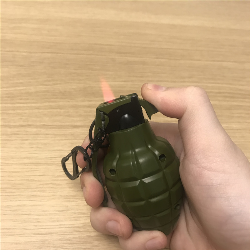 Grenade modeling lighter creative personality, windshield, open fire lighter creative gift3
