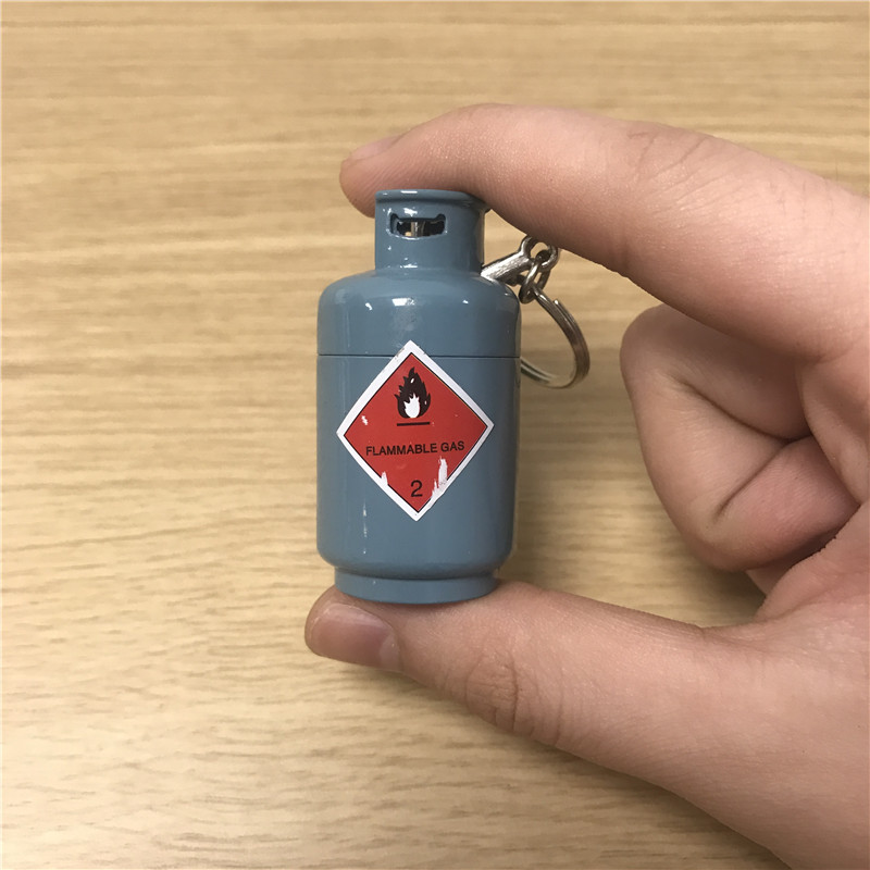 Gas tank modeling lighter creative personality, windbreak, open fire lighter creative gift2