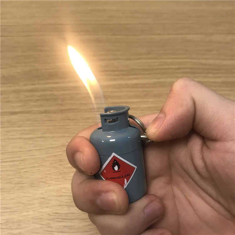 Gas tank modeling lighter creative personality, windbreak, open fire lighter creative gift3