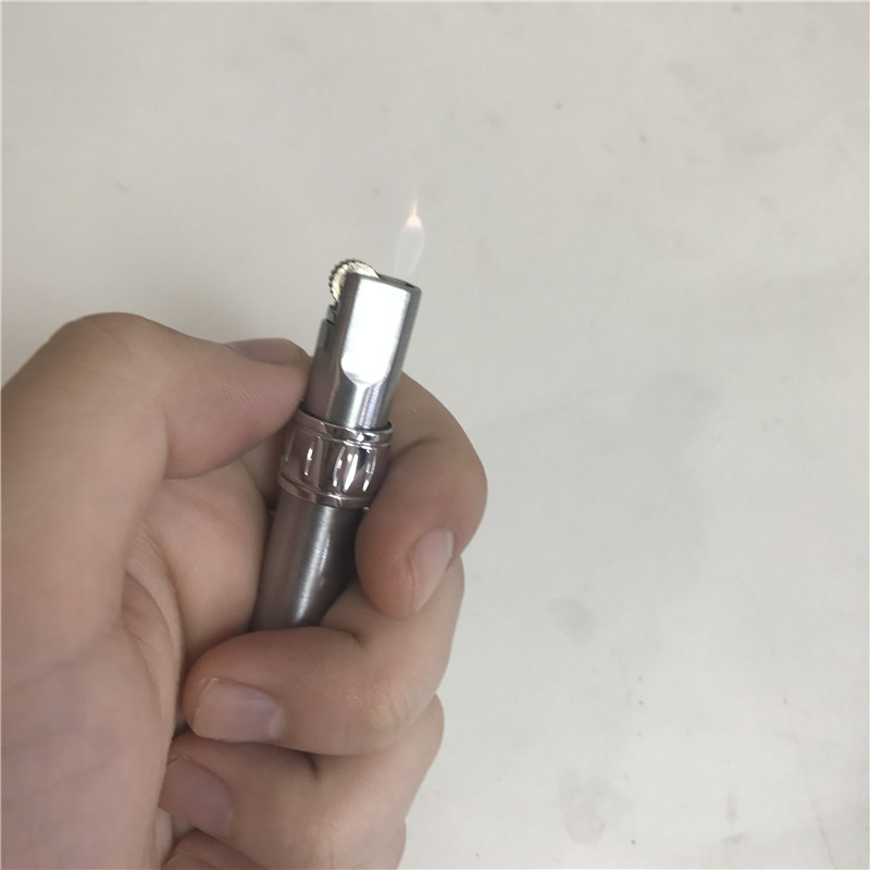 Characteristic modeling lighter, creative personality, silver windbreak lighter3