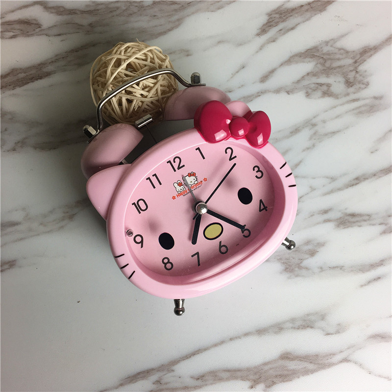 Ktmao bedside clock alarm clock cartoon creative (pink)4