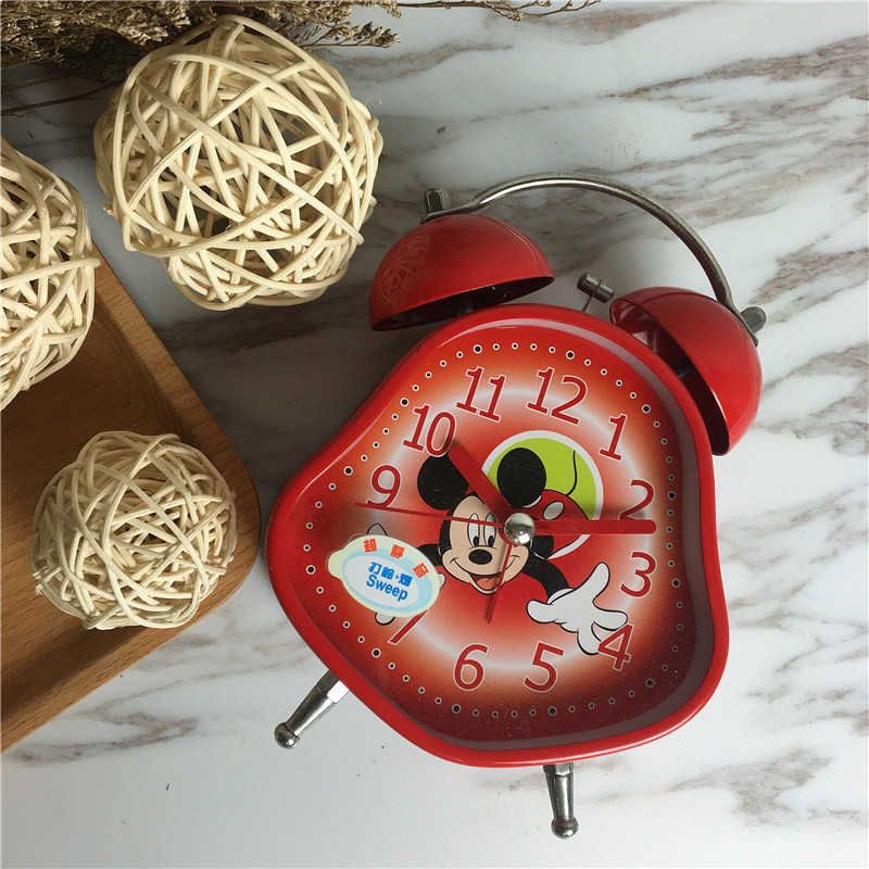 Simple creative Mickey bell alarm (red)3