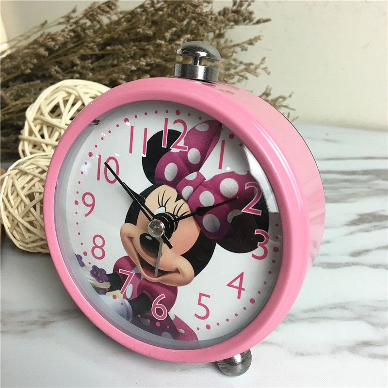 Mitch creative cartoon lazy alarm clock (pink)4