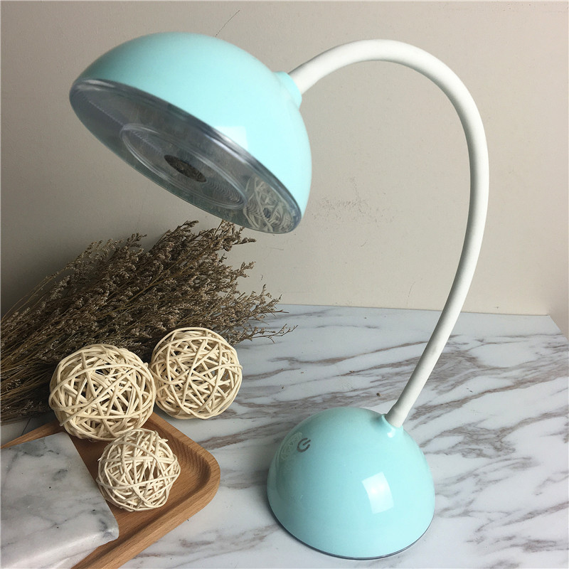 Led charging eye learning circular table lamp (blue)1