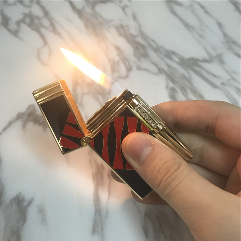 Characteristic modelling windproof lighter high-grade gift lighters gift box3