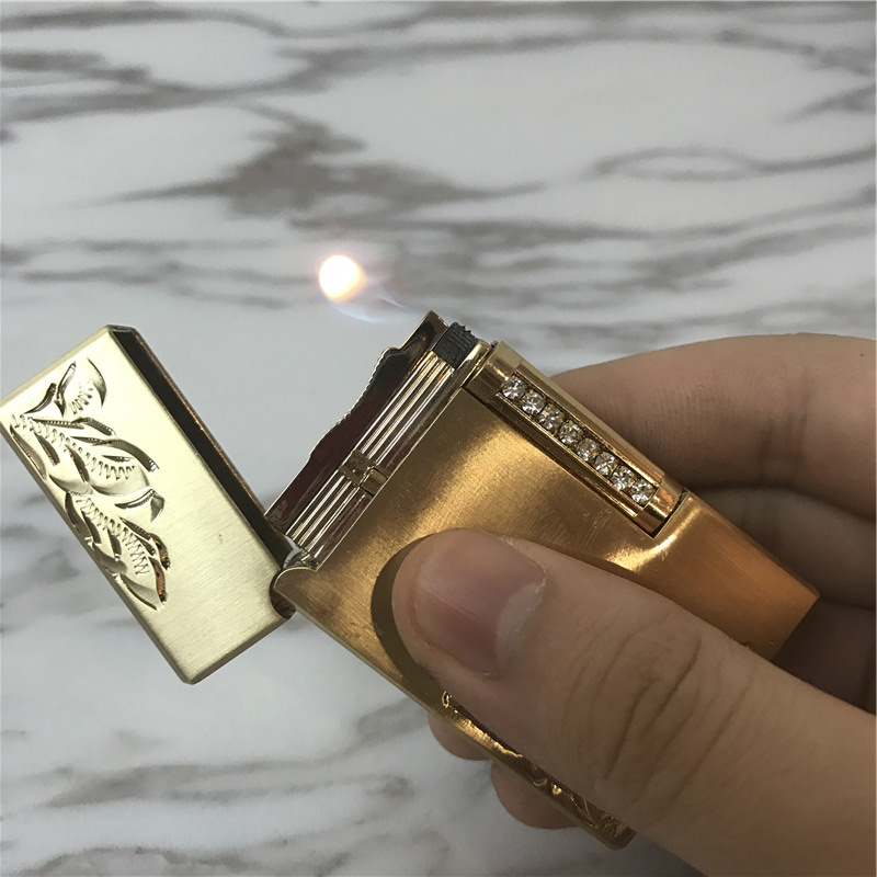 Characteristic modelling windproof lighter high-grade gift lighters gift box3