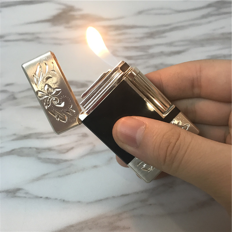 Characteristic modelling windproof lighter high-grade gift lighters gift box3