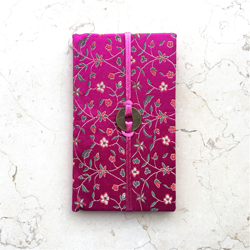 Chinese wind silk notebook1