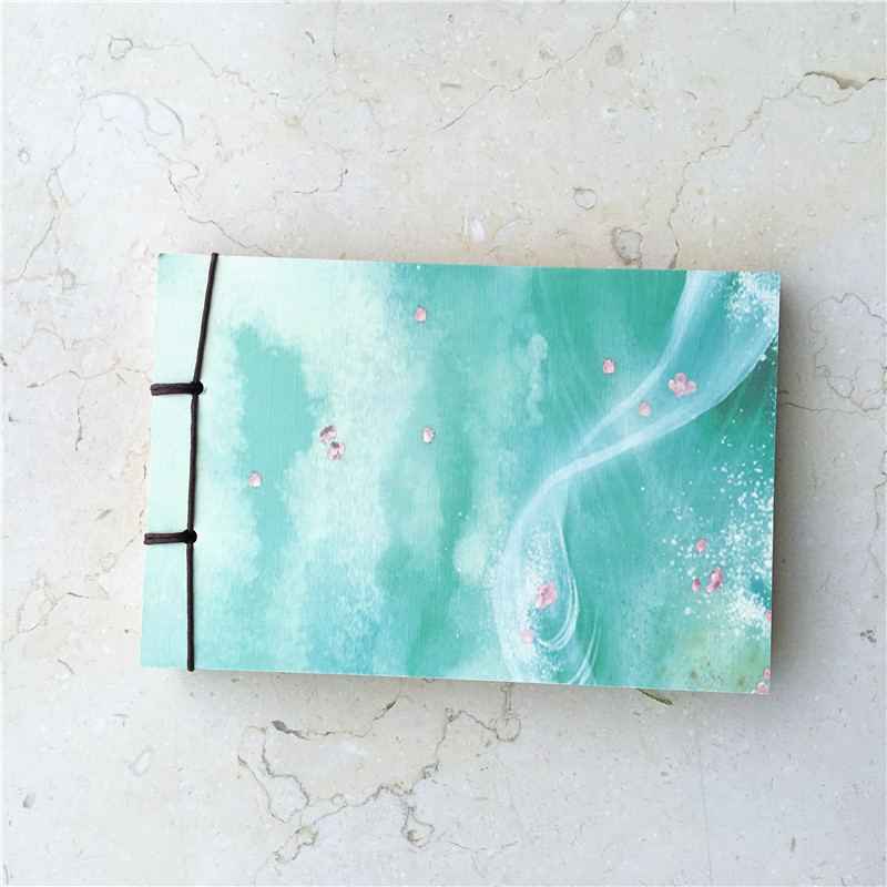 Tassel ink painting notebook2